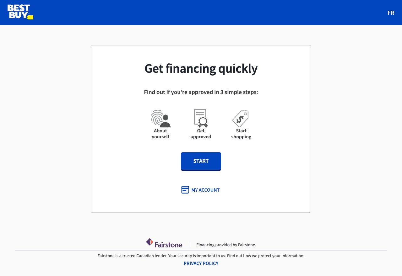Digital Financing Application
